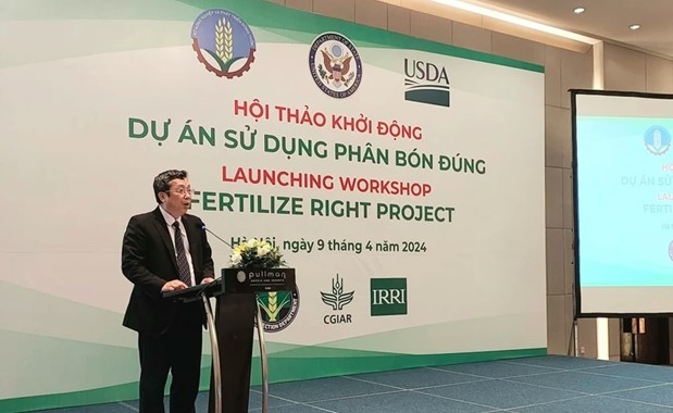 US assists Vietnam in proper fertiliser use